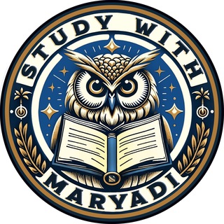Telegram profile photo for StudyWithMaryadi / Schools & Universities