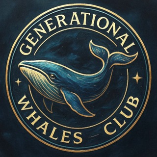 Telegram profile photo for GENERATIONAL WHALES CLUB