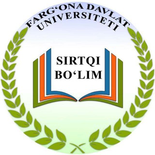Telegram group profile photo for Farg'ona Davlat Universiteti Sirtqi bo'limi
