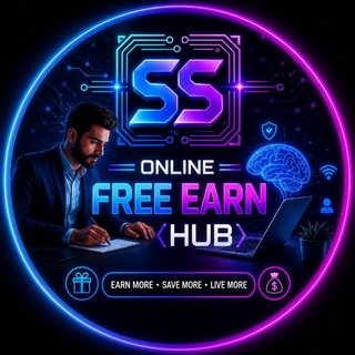 Telegram profile photo for 亗 ONLINE FREE EARN HUB 💰
