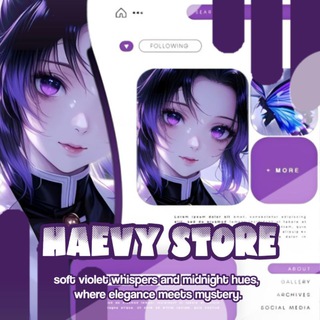 Telegram profile photo for HAEVY STORE || close