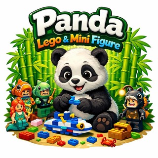 Telegram profile photo for Panda lego & minifigure