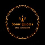 Telegram profile photo for Some Quotes (Wisdom, Inspiration, Motivation) ๐๐ฅ