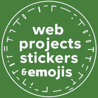 Telegram profile photo for Web Projects • Stickers & Emojis