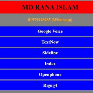 Telegram profile photo for Google voice(SL)ID)TN)TF) Selleer ๐บ๐ฒ๐จ๐ณ