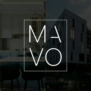 Telegram profile photo for "MAVO" architecture & design studio