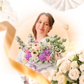 Telegram profile photo for ЗЕФИРНАЯ ФЛОРИСТИКА.АННА ГЛЕБОВА🧚♀