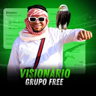 Telegram profile photo for VISIONÁRIO TIPS | FREE 🥇