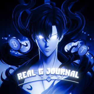 Telegram profile photo for real G journal (¬_¬)