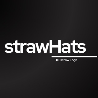 Telegram profile photo for Escrow Logs - strawHats