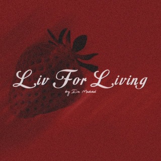 Telegram profile photo for liv for living ♡ 𝘣𝘺 𝘌𝘷𝘢 𝘔𝘦𝘥𝘷𝘦𝘥