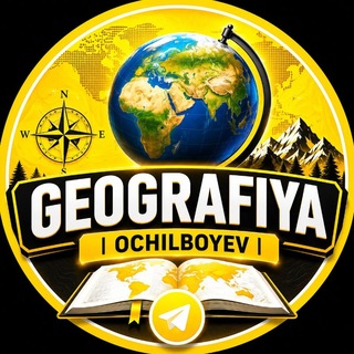 Telegram profile photo for GEOGRAFIYA | TESTLAR| OCHILBOYEV️️
