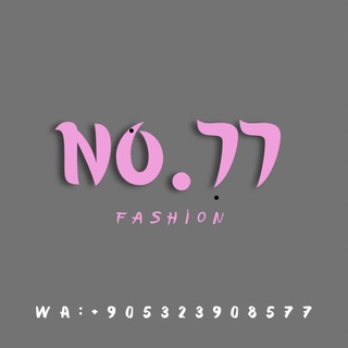 Telegram profile photo for No.77 fashion