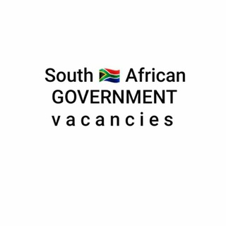 Telegram profile photo for South African Government Vacancies
