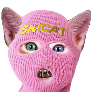 Telegram profile photo for ski mask cat portal