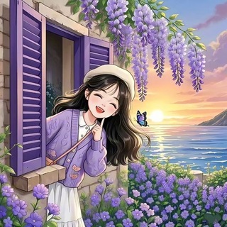 Telegram profile photo for 💜💜لُِجٍينيآت💜💜
