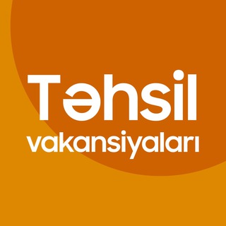 Telegram profile photo for Təhsil vakansiyaları