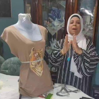 Telegram profile photo for قناة رجاء ابراهيم لتعليم الخياطة