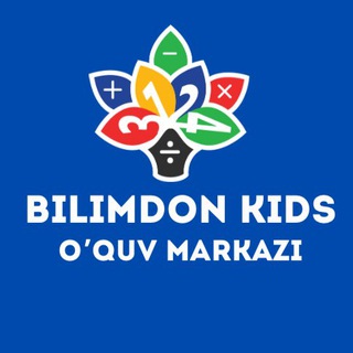 Telegram profile photo for BILIMDON KIDS-O’QUV MARKAZI