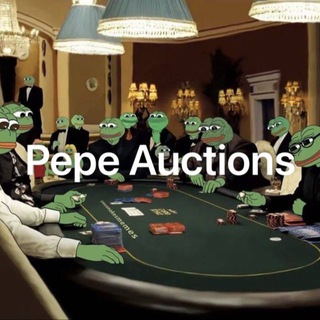 Telegram profile photo for Pepe Auctions