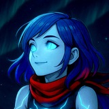 Telegram profile photo for 50 оттенков синего