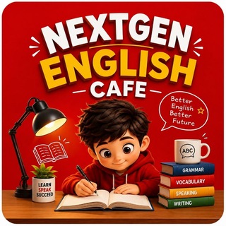 Telegram profile photo for NextGen English Cafe
