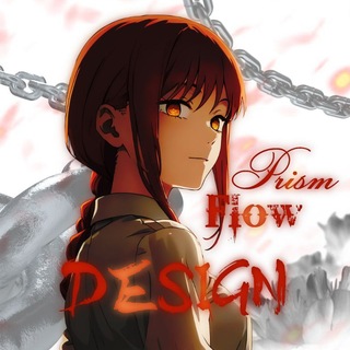 Telegram profile photo for PrismFlow || Design