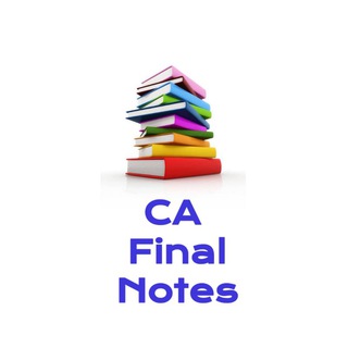Telegram profile photo for CA Final Notes ✅