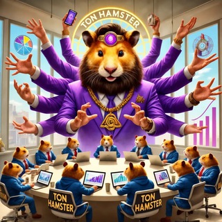 Telegram profile photo for TON Hamster EN