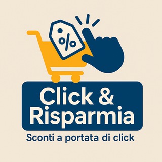 Telegram profile photo for Click & Risparmia
