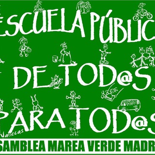 Telegram profile photo for Asamblea Marea Verde Madrid (CANAL)
