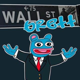 Telegram profile photo for Wallstreet BRETT Portal