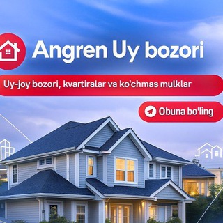 Telegram profile photo for 🏠ANGREN UY BOZORI