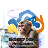 Telegram profile photo for Monkey Coder // Projects