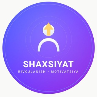 Telegram profile photo for shaxsiyat