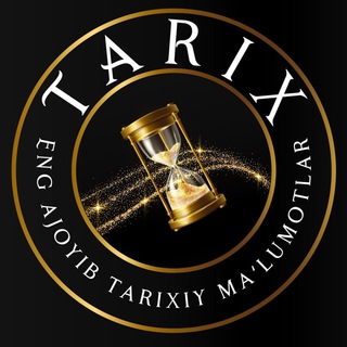 Telegram profile photo for TARIX - eng ajoyib tarixiy ma'lumotlar