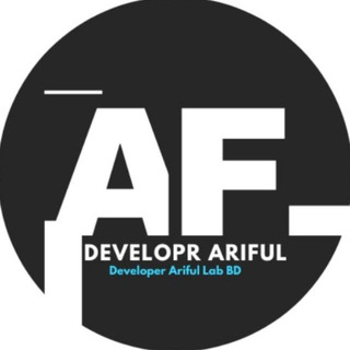 Telegram profile photo for 𝐃𝐄𝐕𝐄𝐋𝐎𝐏𝐄𝐑 𝐀𝐑𝐈𝐅𝐔𝐋 𝐋𝐀𝐁