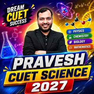 Telegram profile photo for Pravesh CUET Science 2027
