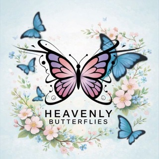 Telegram profile photo for HEAVENLY BUTTERFLIES