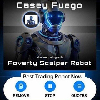 Telegram profile photo for Poverty Scalper Robot Feedback/Results