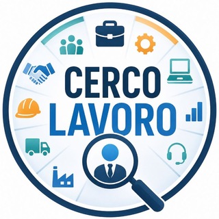 Telegram profile photo for Cerco Lavoro 24H 🔍