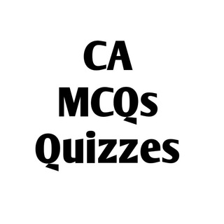 Telegram profile photo for CA MCQs Quiz