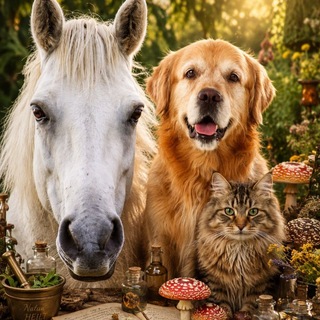 Telegram group profile photo for Tiere wollen gesund sein. ππππ