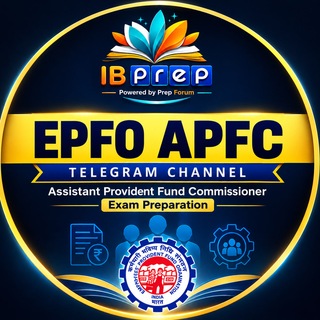 Telegram profile photo for UPSC EPFO APFC 2026
