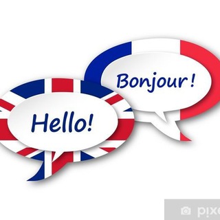 Telegram profile photo for I speak English / Je parle francais!