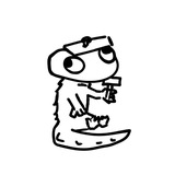 Telegram profile photo for Кофейная ящерка