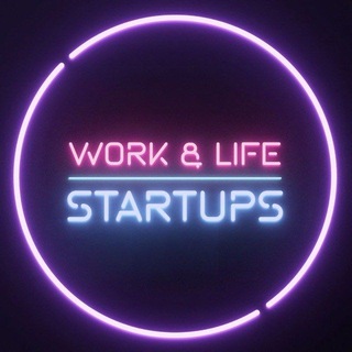 Telegram profile photo for Work & Life & Startups