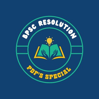 Telegram profile photo for Bpsc Resolution PDFs