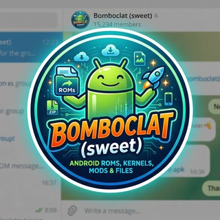 Telegram profile photo for Bomboclat (sweet)