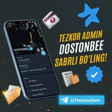 Telegram profile photo for DOSTONBEE BLOG | SOQQA